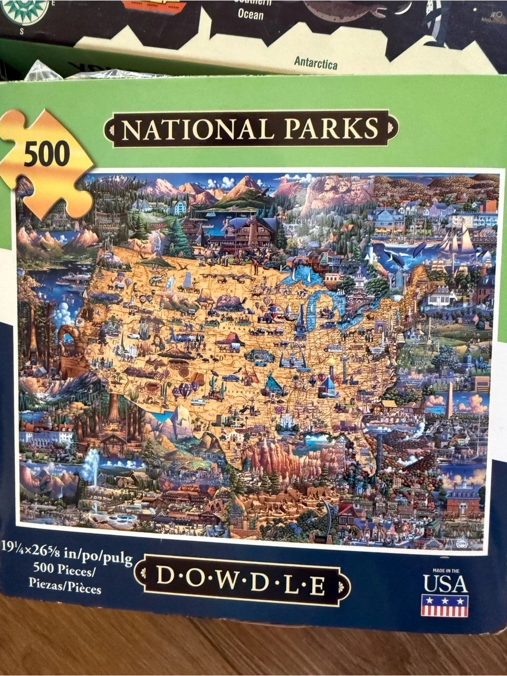 3 puzzles National Parks 500-Piece Puzzle - Tree of Life 1000 your world 1000